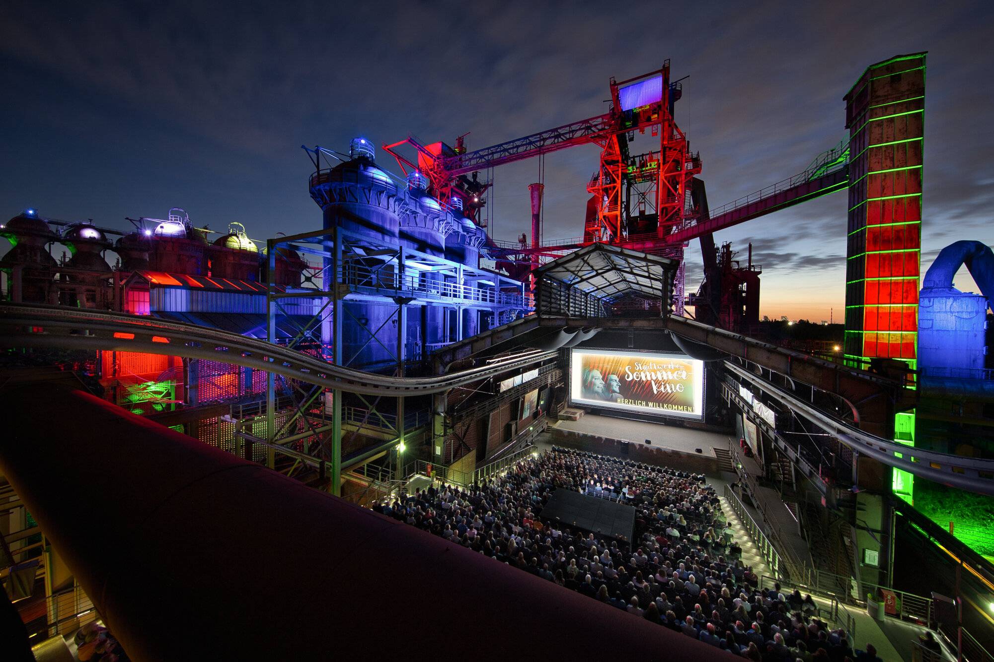Das Duisburger Sommerkino ist das beliebteste Freiluftkino in ganz NRW.