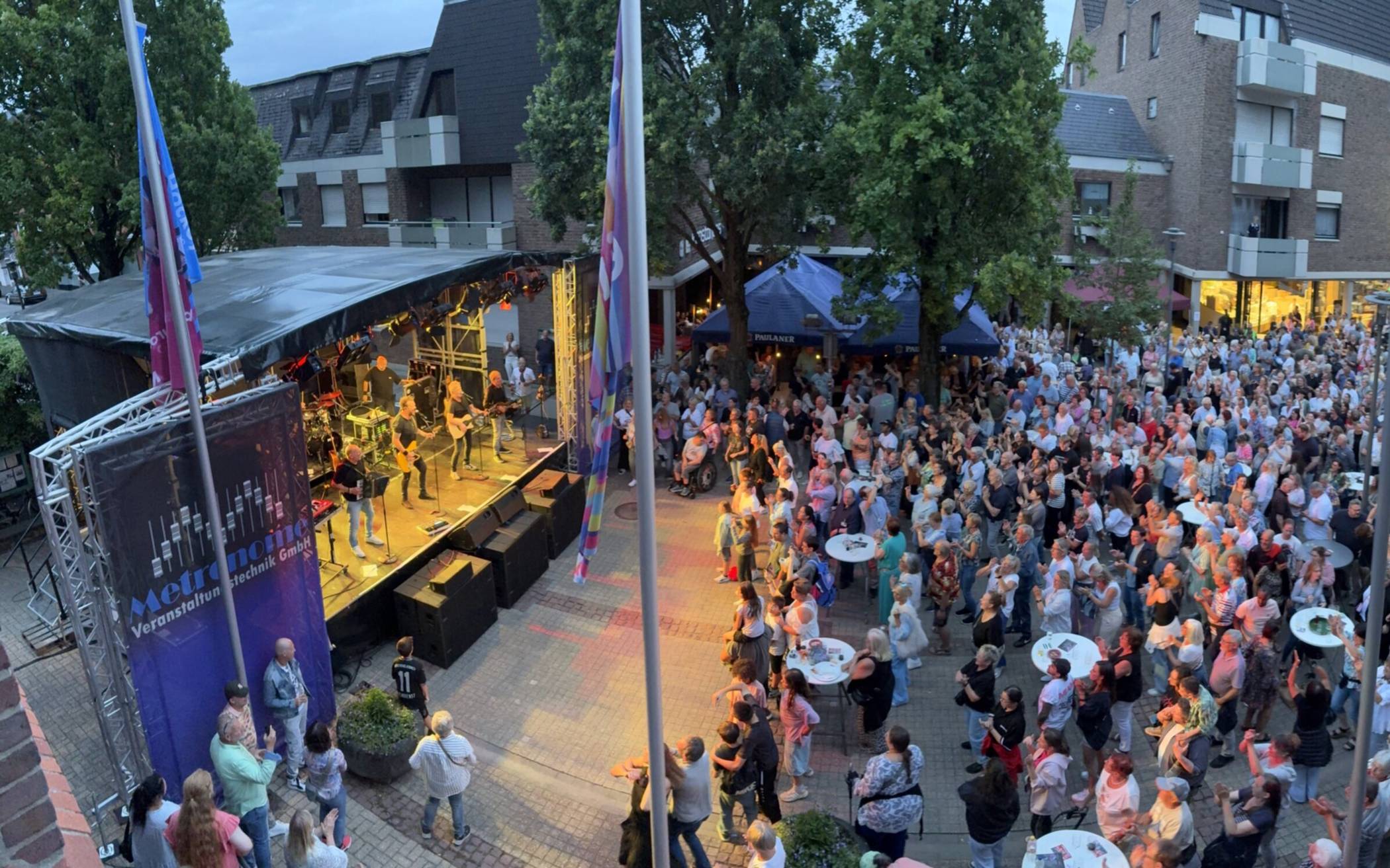 Mit dem Giesenkirchener Sommernachtsfest wird eine Tradition wiederbelebt.