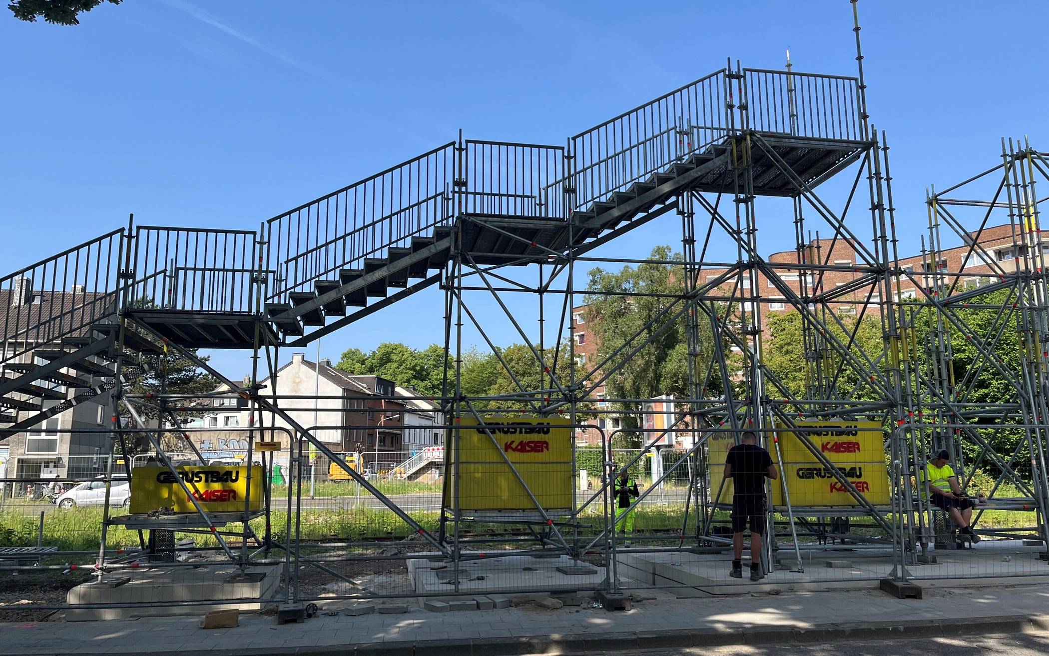 Die alte Brücke über die Theodor-Heuss-Straße