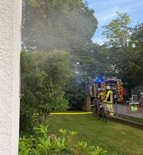 Zu einem Wohnungsbrand auf der Nordstraße in Büderich musste die Feuerwehr am Dienstag ausrücken. 