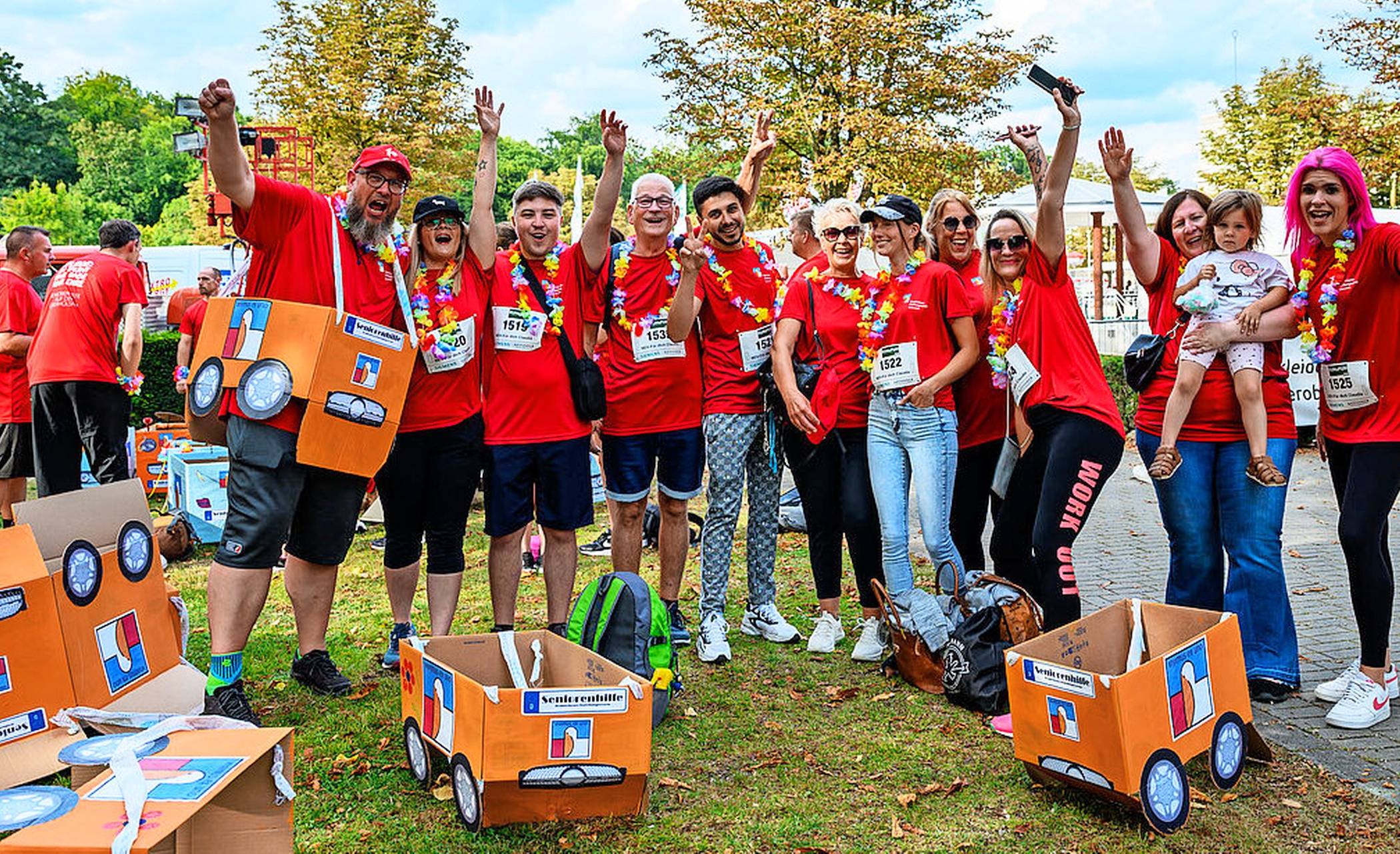  Das Team gewinnt – unter diesem Motto findet wieder der Firmenlauf Run &amp; Fun in Krefeld statt.   