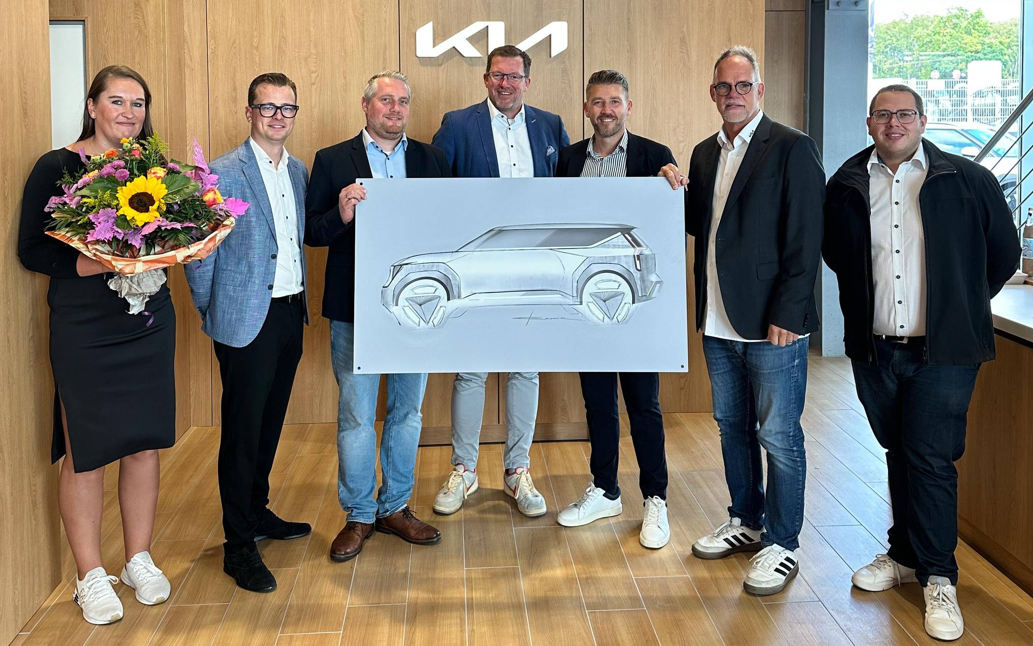Das Auto Nagel Team freut sich