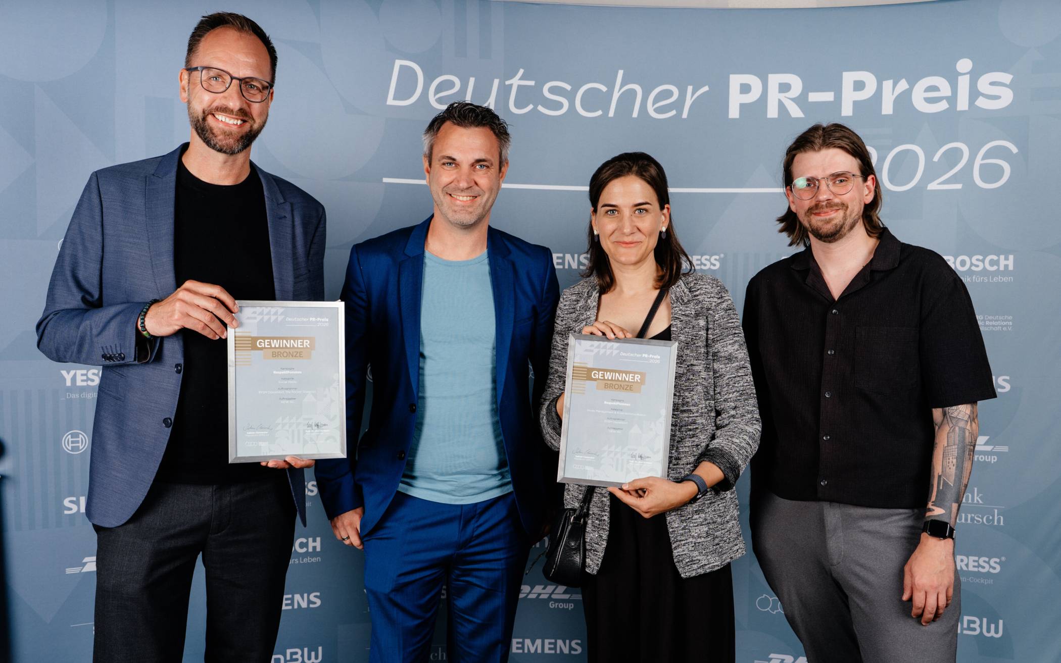 Das Team rund um die Aktion