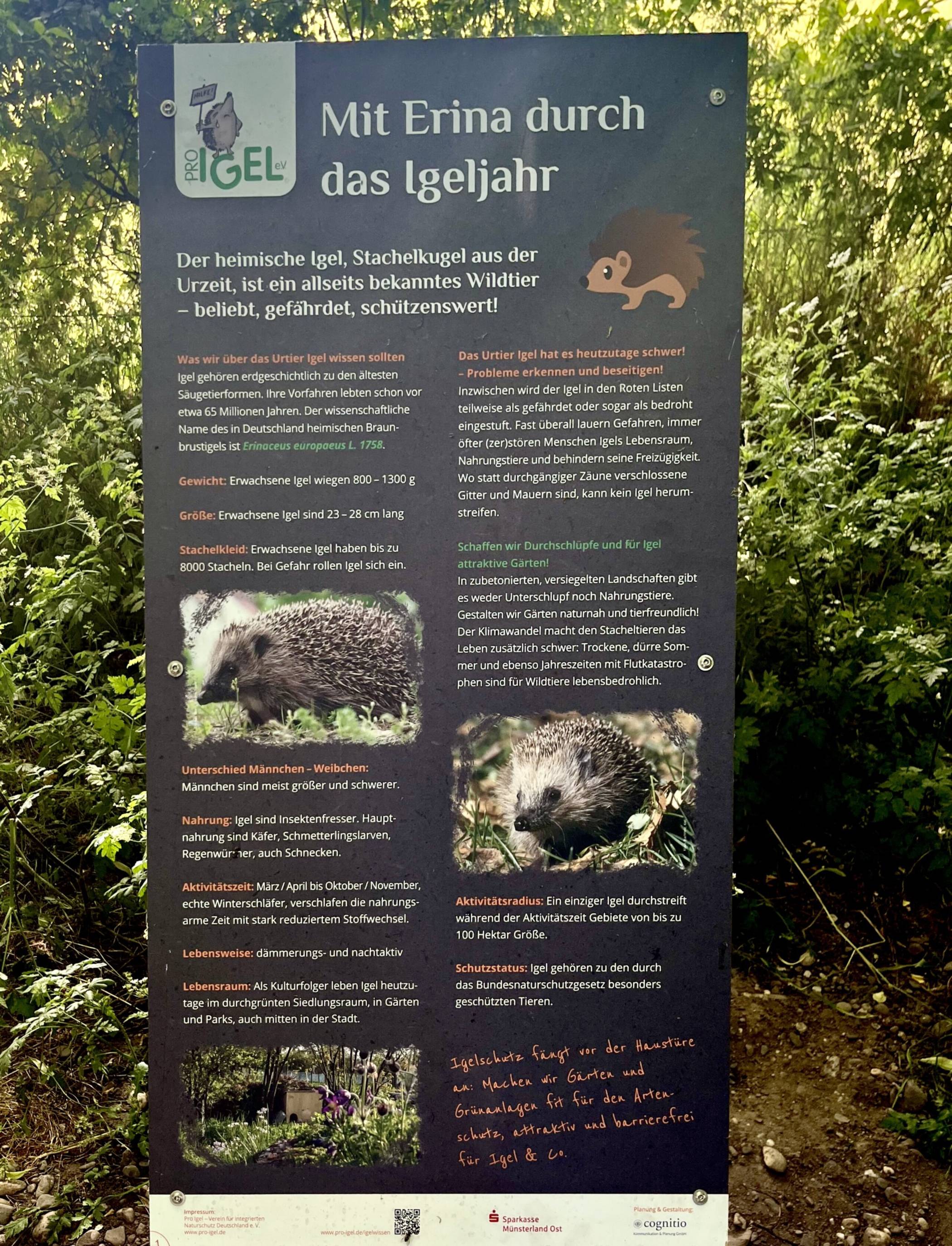 Der Lehr- und Lernpfad richtet sich an Familien, Spaziergängerinnen und Spaziergänger sowie Schulklassen und soll das Bewusstsein für den Naturschutz vor der eigenen Haustür stärken. 