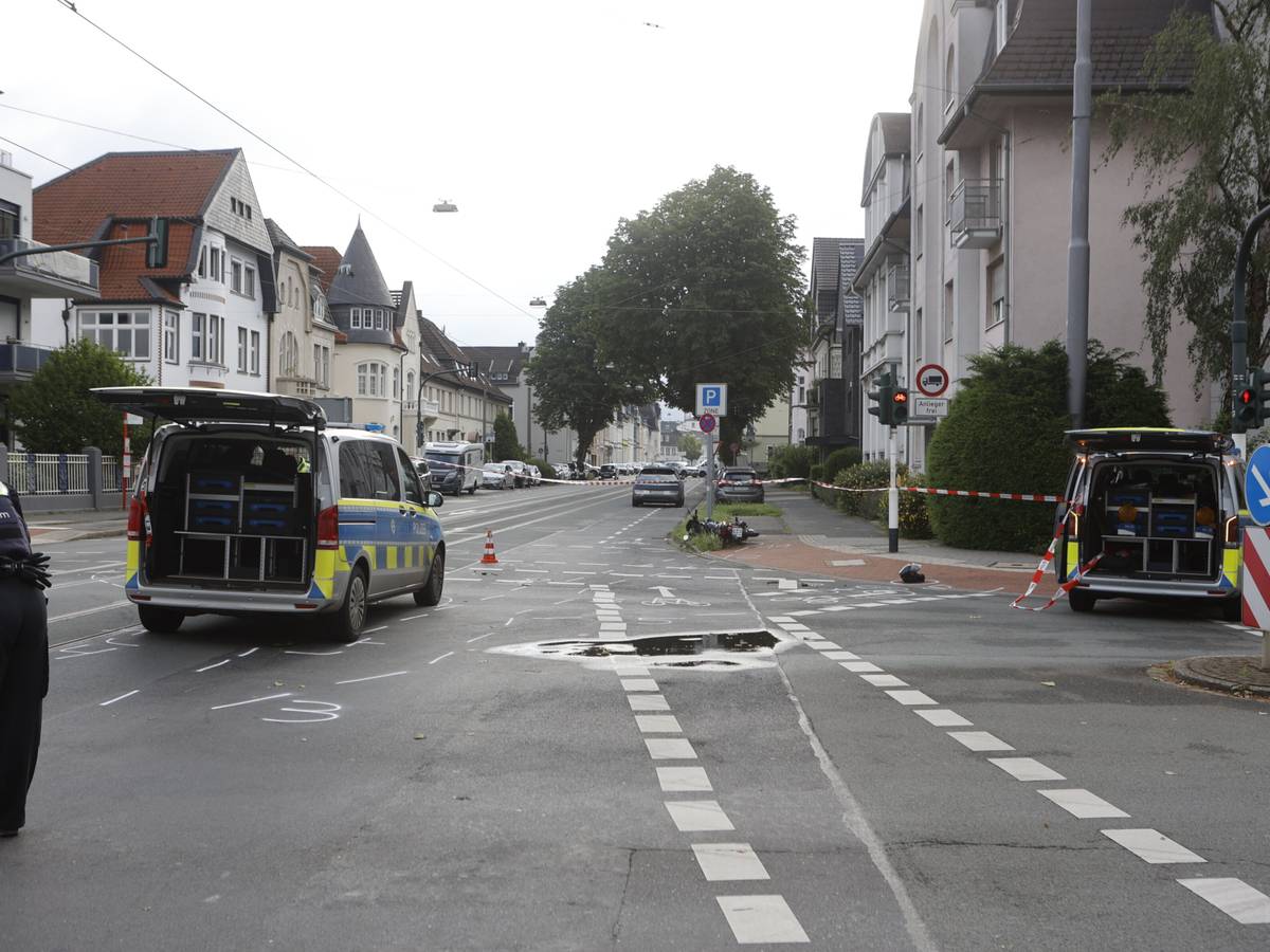 Kollision mit Streifenwagen
