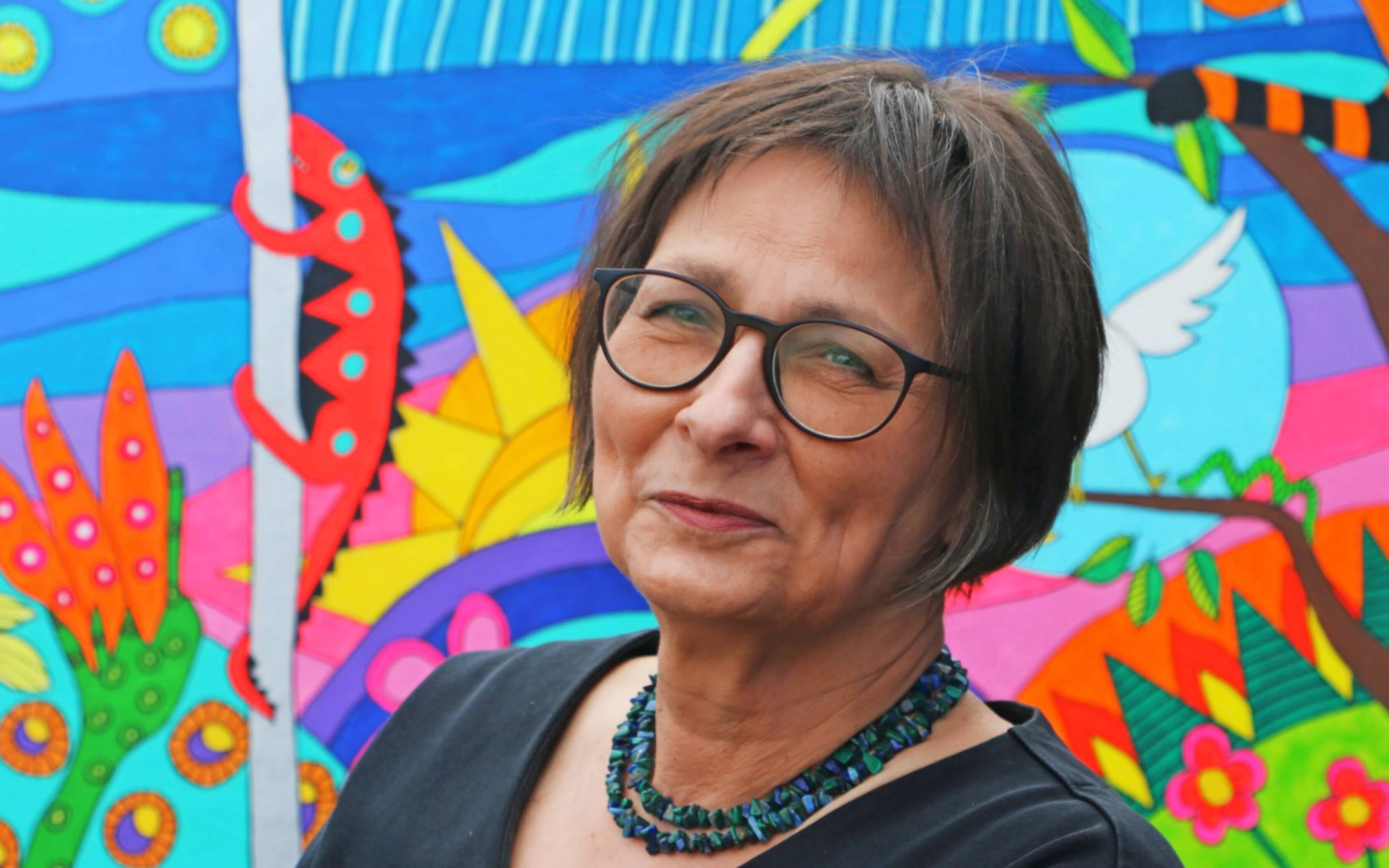 Stellt in Osterath aus: Karin Schmidt. 
