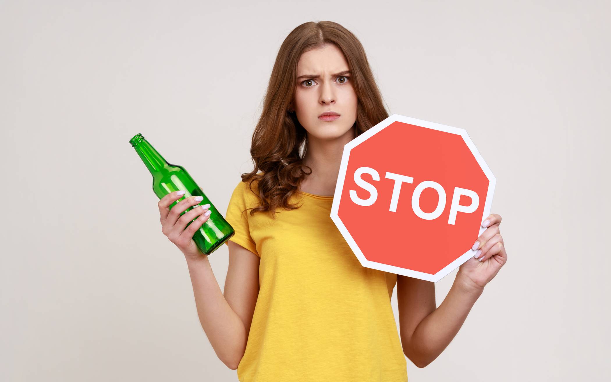 Selbst geringe Mengen Alkohol schaden der