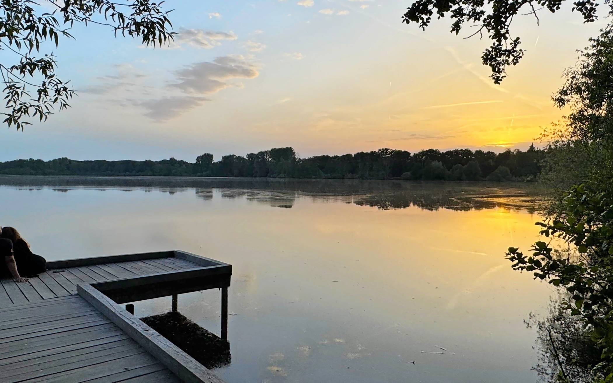 Am 18. Juni kann man den Feierabend mit Blick auf den See genießen.   