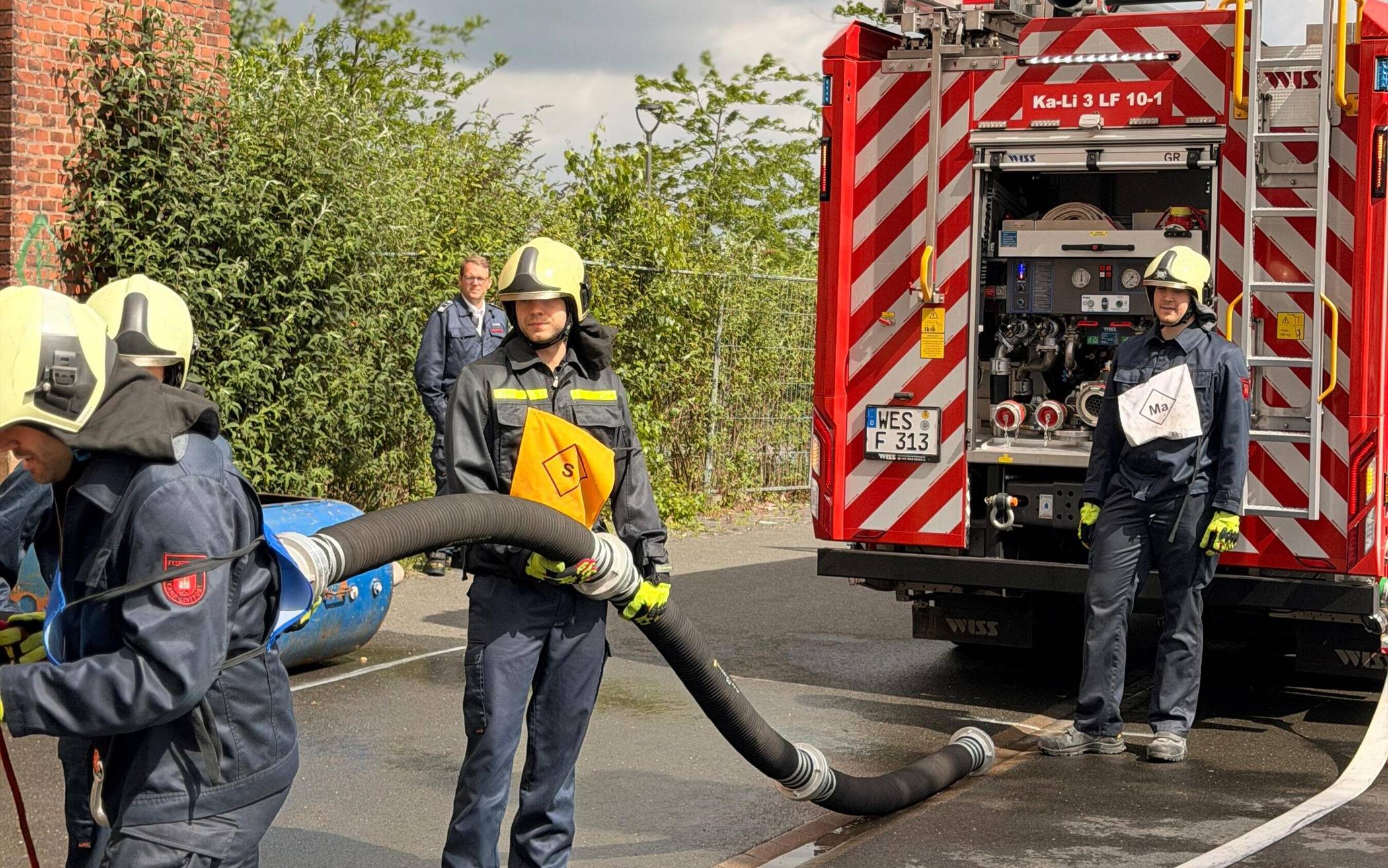 Kenntnisse vertiefen, Schnelligkeit erhöhen und Steigerung der körperlichen Leistungsfähigkeit gehören zum Zweck des jährlichen Leistungsnachweises des Verbandes der Feuerwehren in NRW.