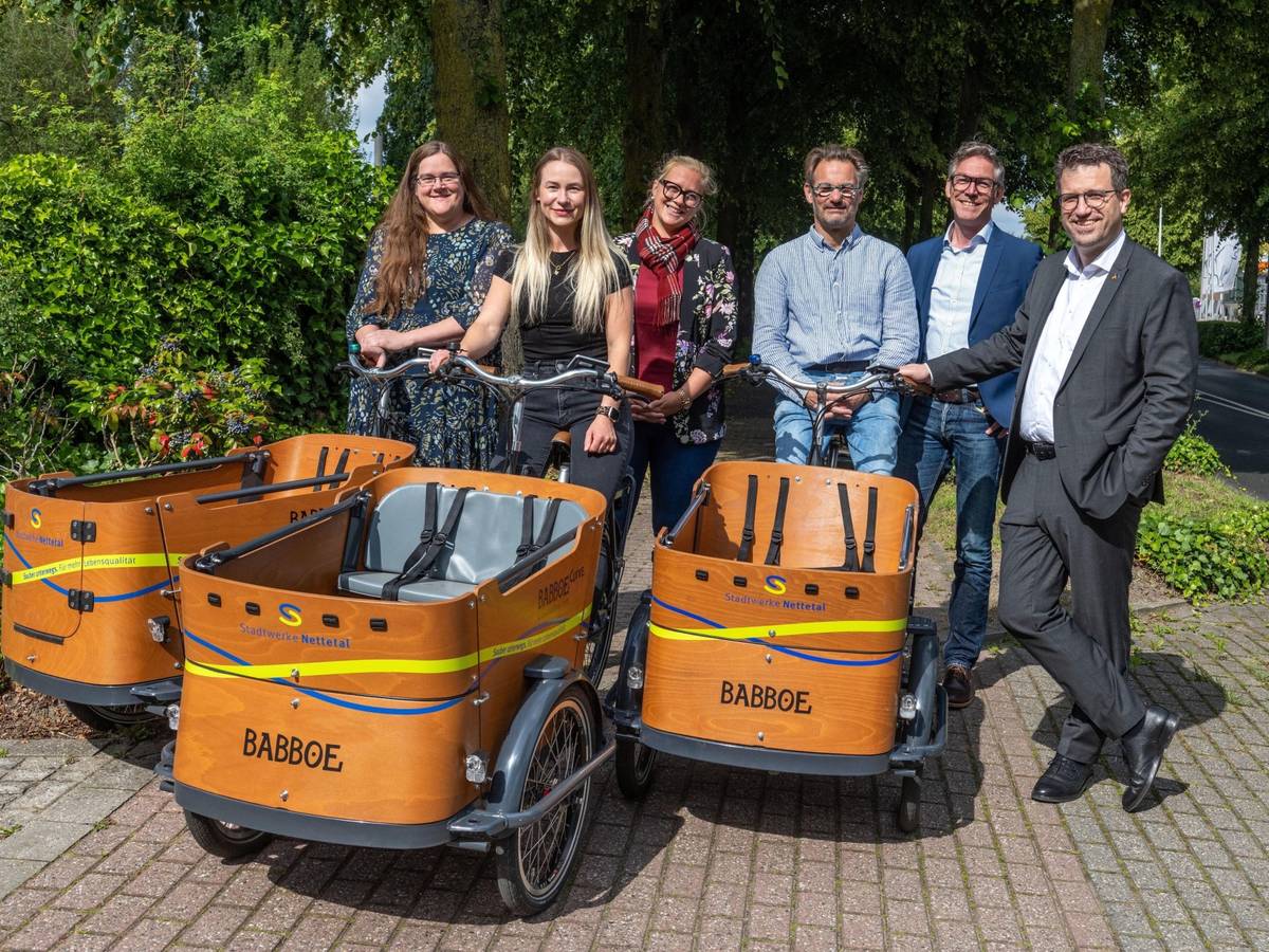 E-Lastenräder für Kindertagespflege