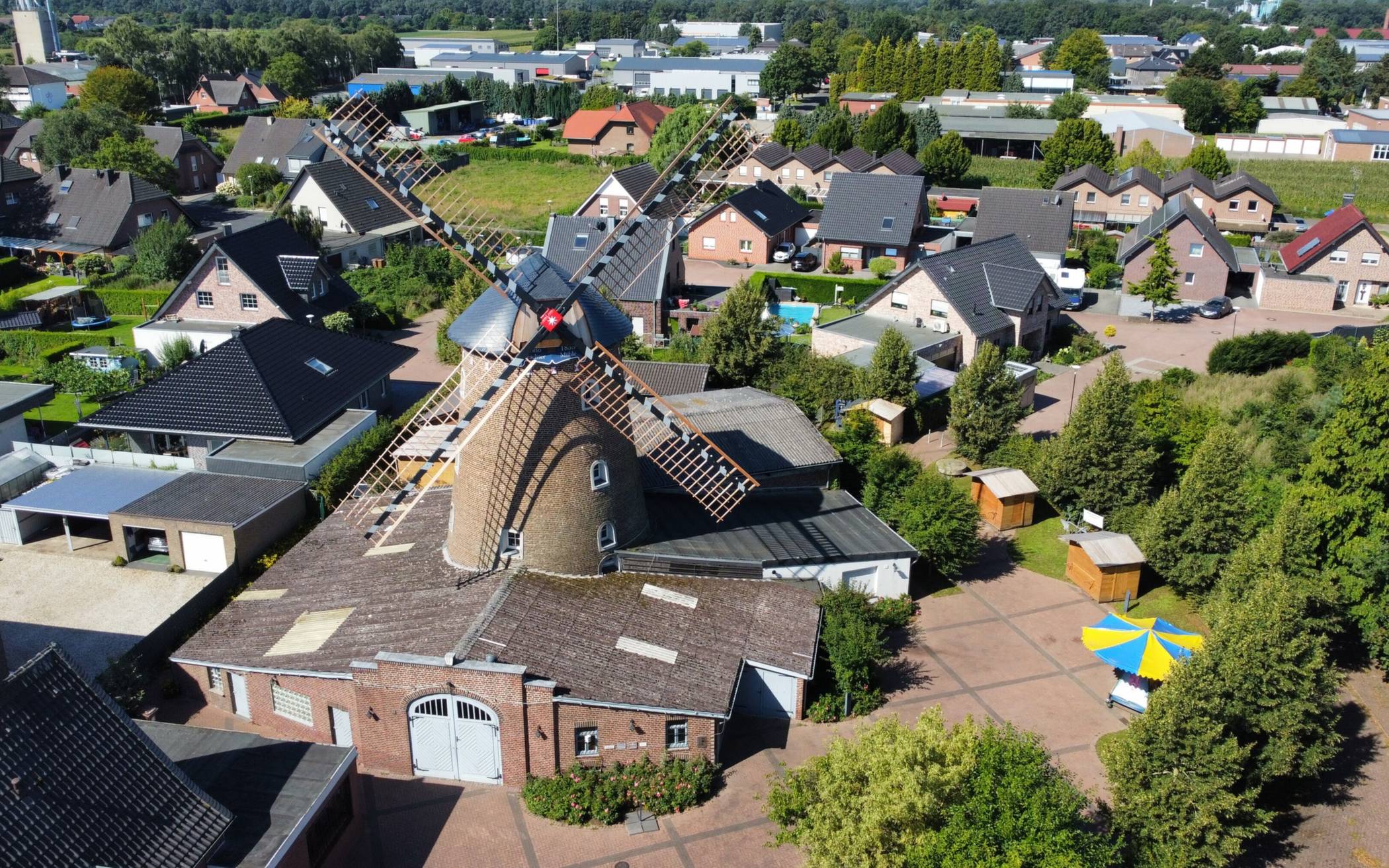 Die historische Brachter Mühle⇥Foto: Elmar Storch