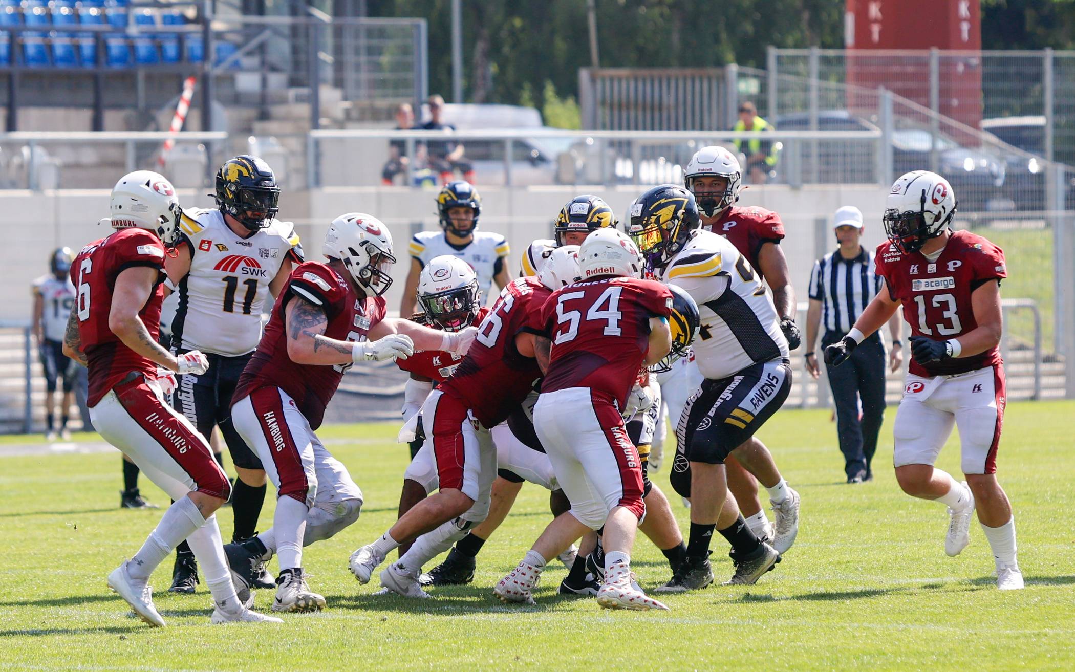 Ravens gewinnen gegen Hamburg Pioneers
