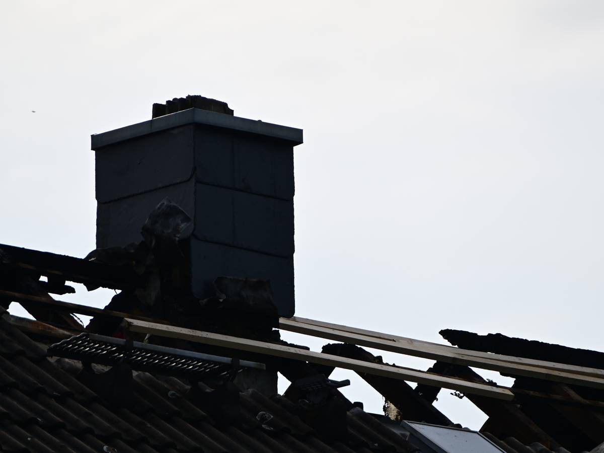 Dachstuhlbrand in Verberg
