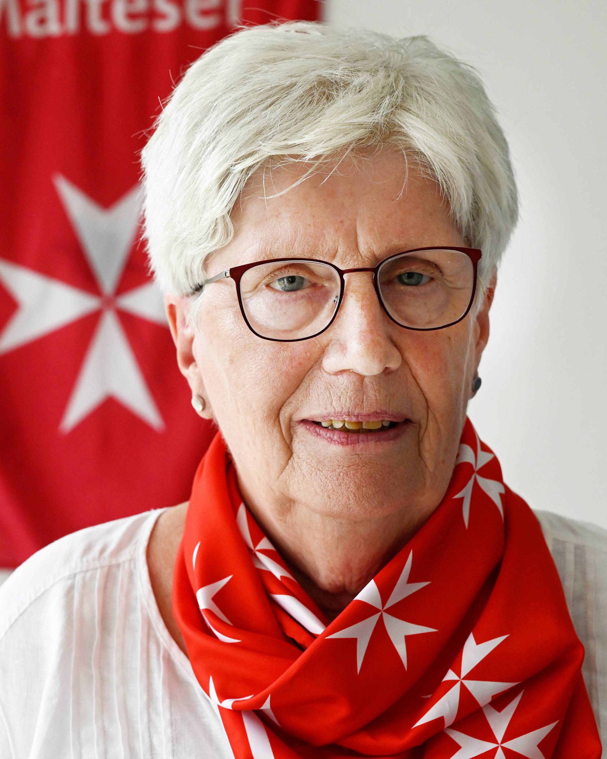 Irmgard Heise ist ehrenamtliche Geschäftsführerin der Malteser...