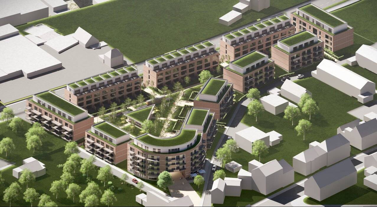 Ein möglicher Planungsentwurf des Neller Quartiers.