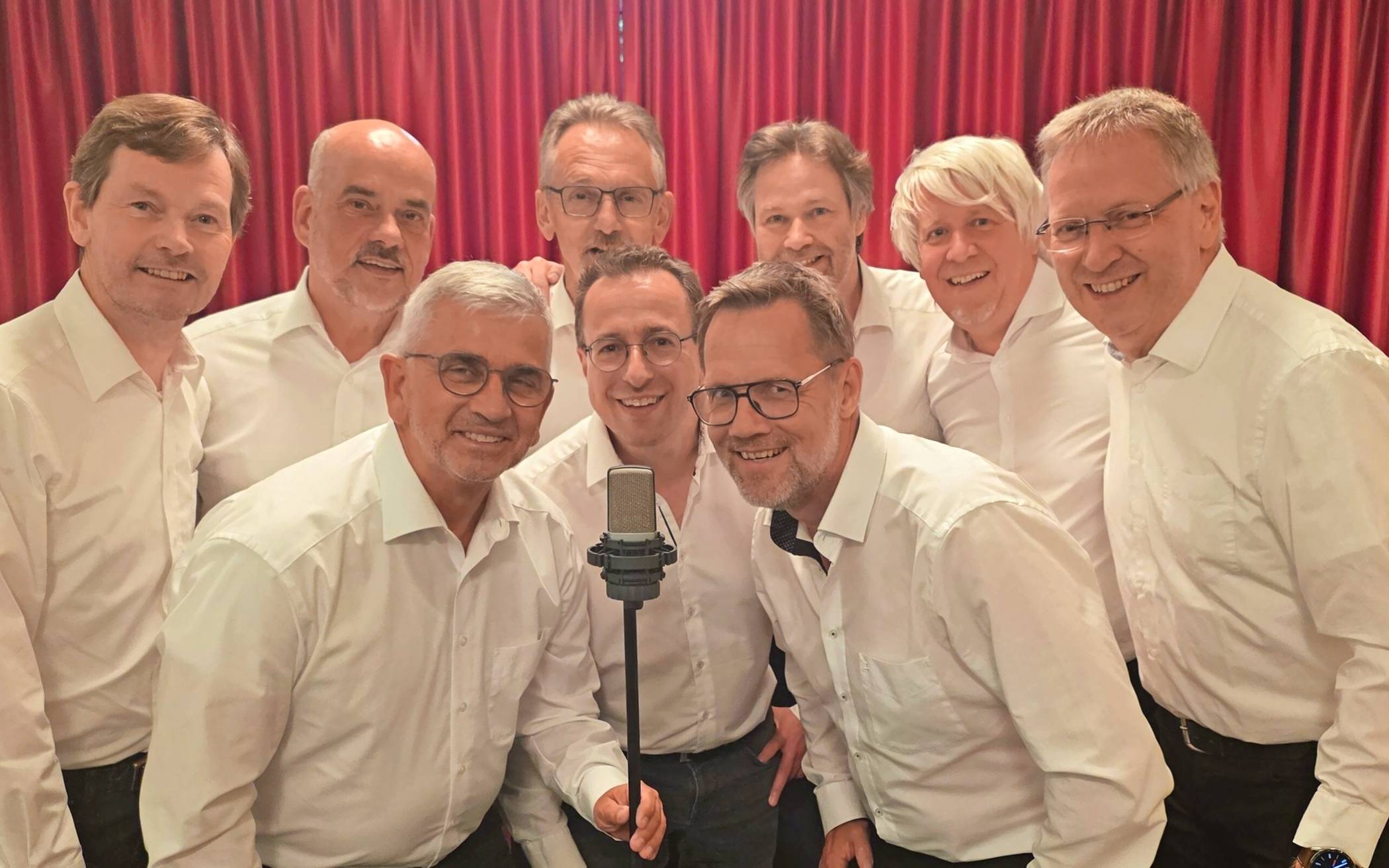 Der ‚singende‘ Freundeskreis „The Harmoniks“ geben am kommenden Samstag ein Jubiläumskonzert.  