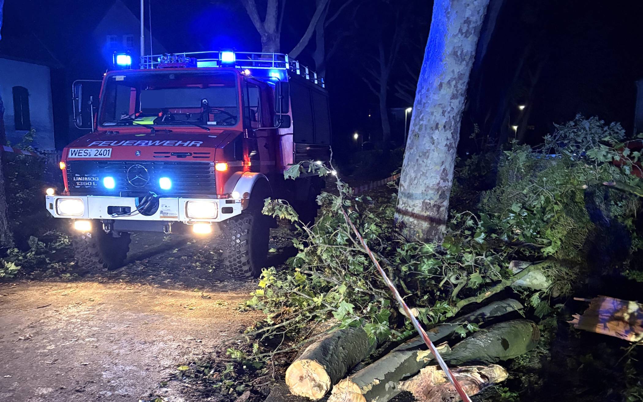 Einsatzreiches Wochenende für die Feuerwehr Moers