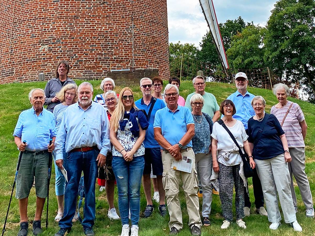 Heimatkreis besuchte Mühle