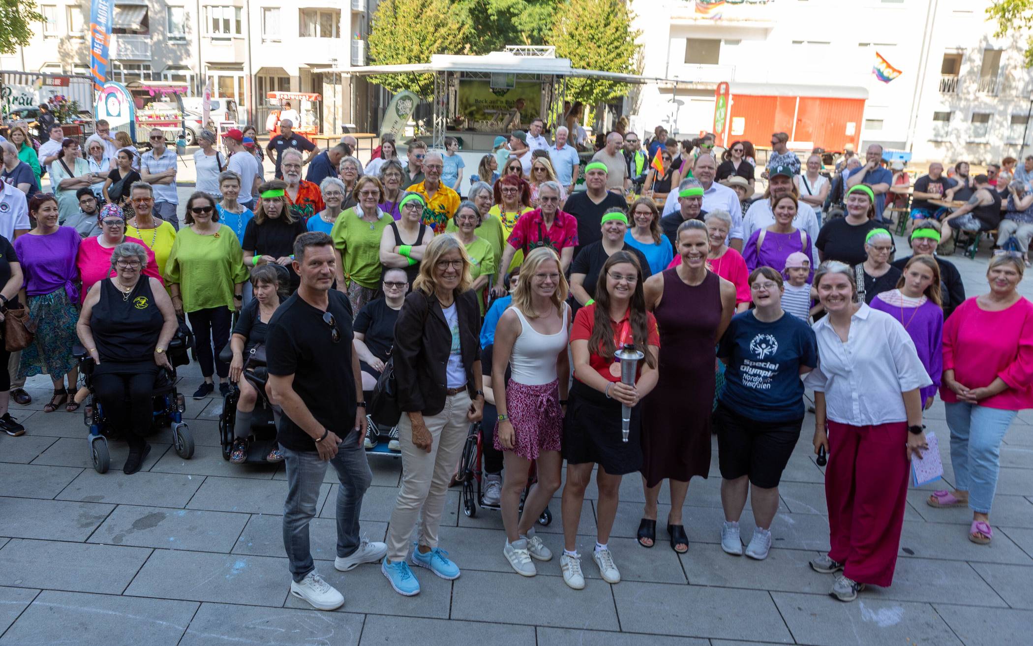 Eröffnungsfeier der Special Olympics Sport-Tour