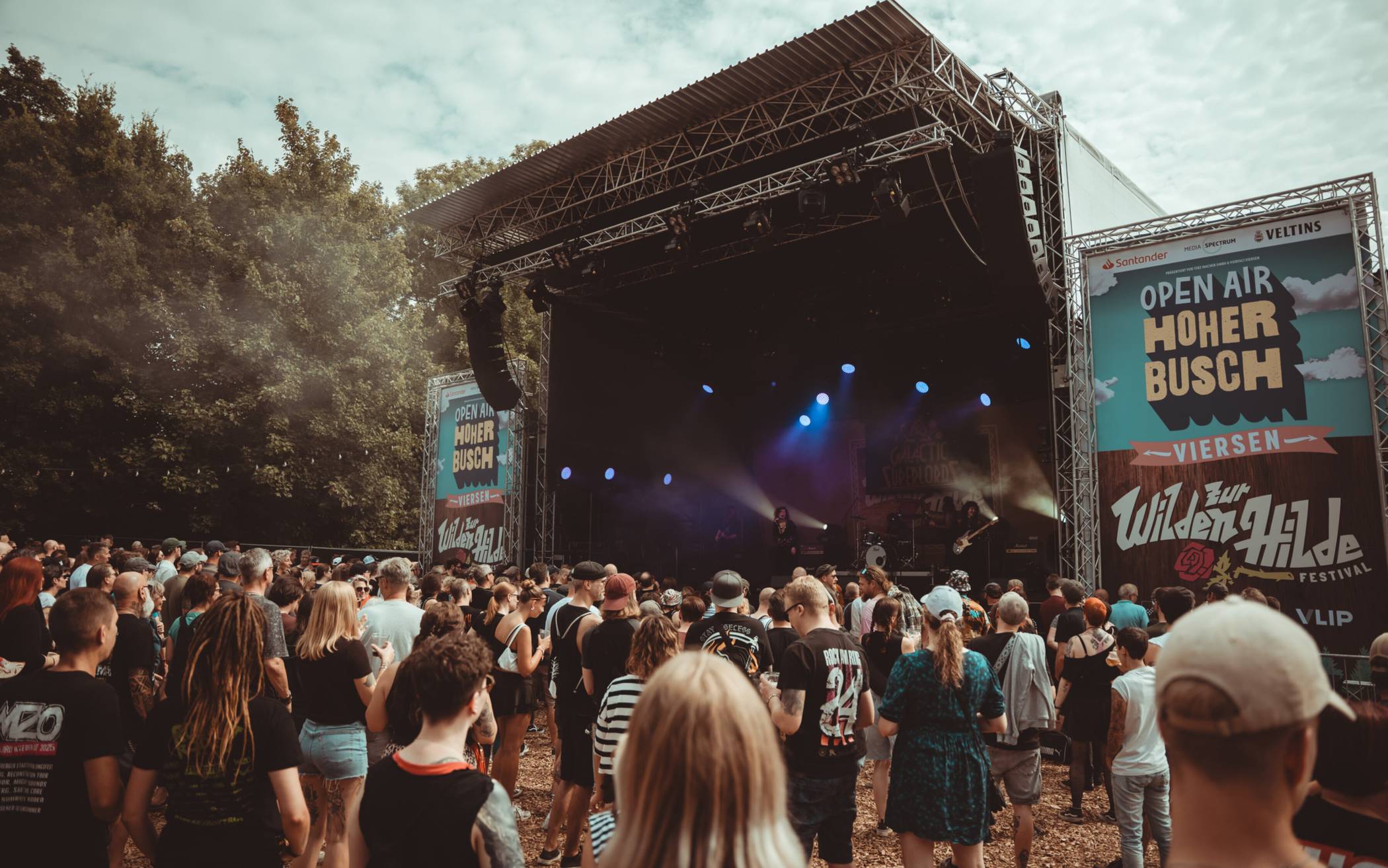 Das Wilde Hilde Festival am Hohen Busch. 