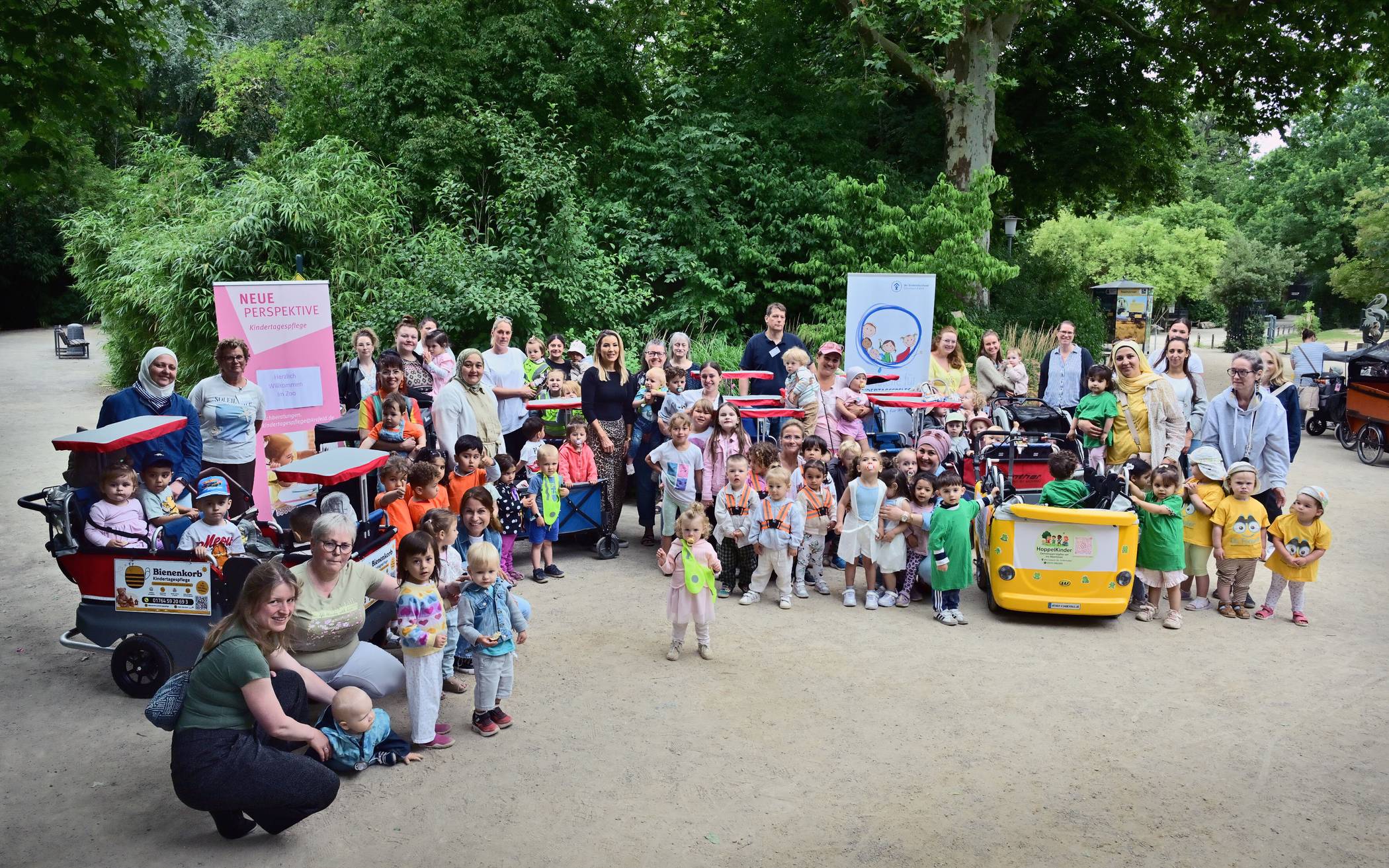 Zoo-Rallye vermittelt Tagespflegekindern wichtige Grundrechte
