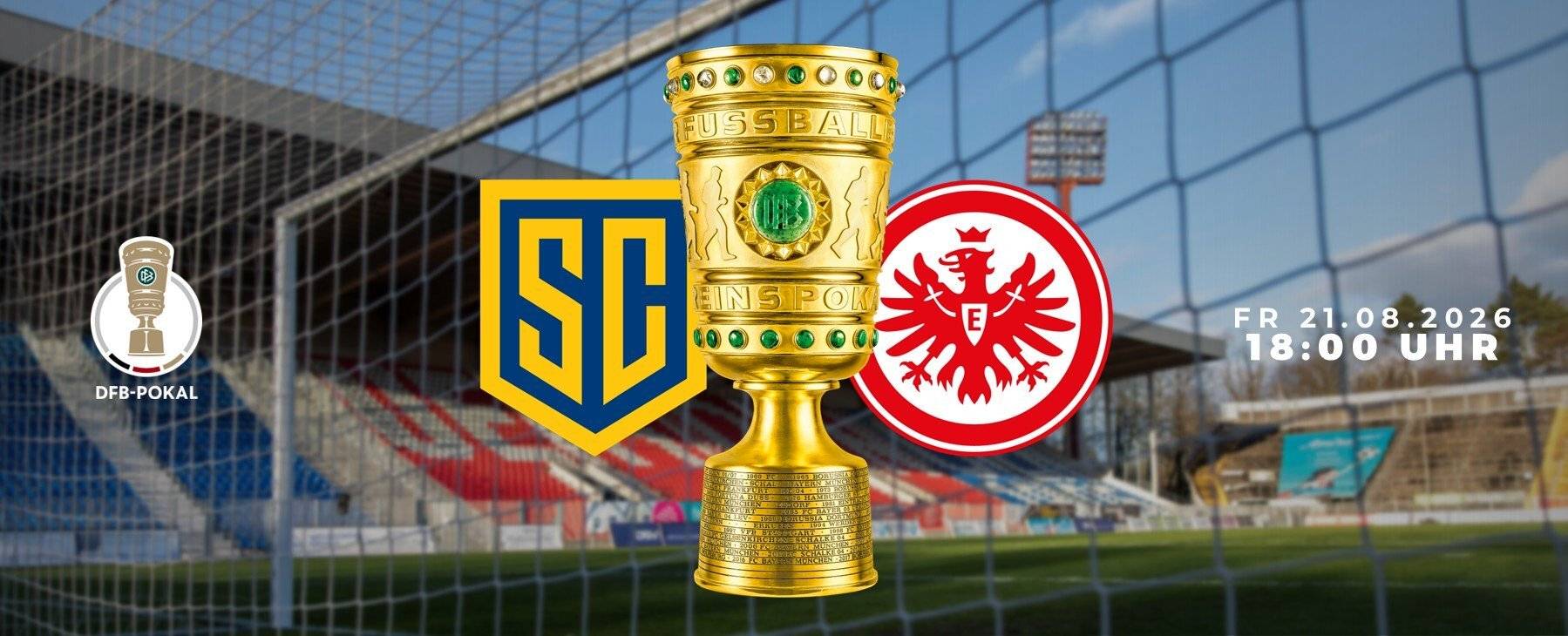 Vorverkauf DFB-Pokalspiel SC St. Tönis Eintracht Frankfurt