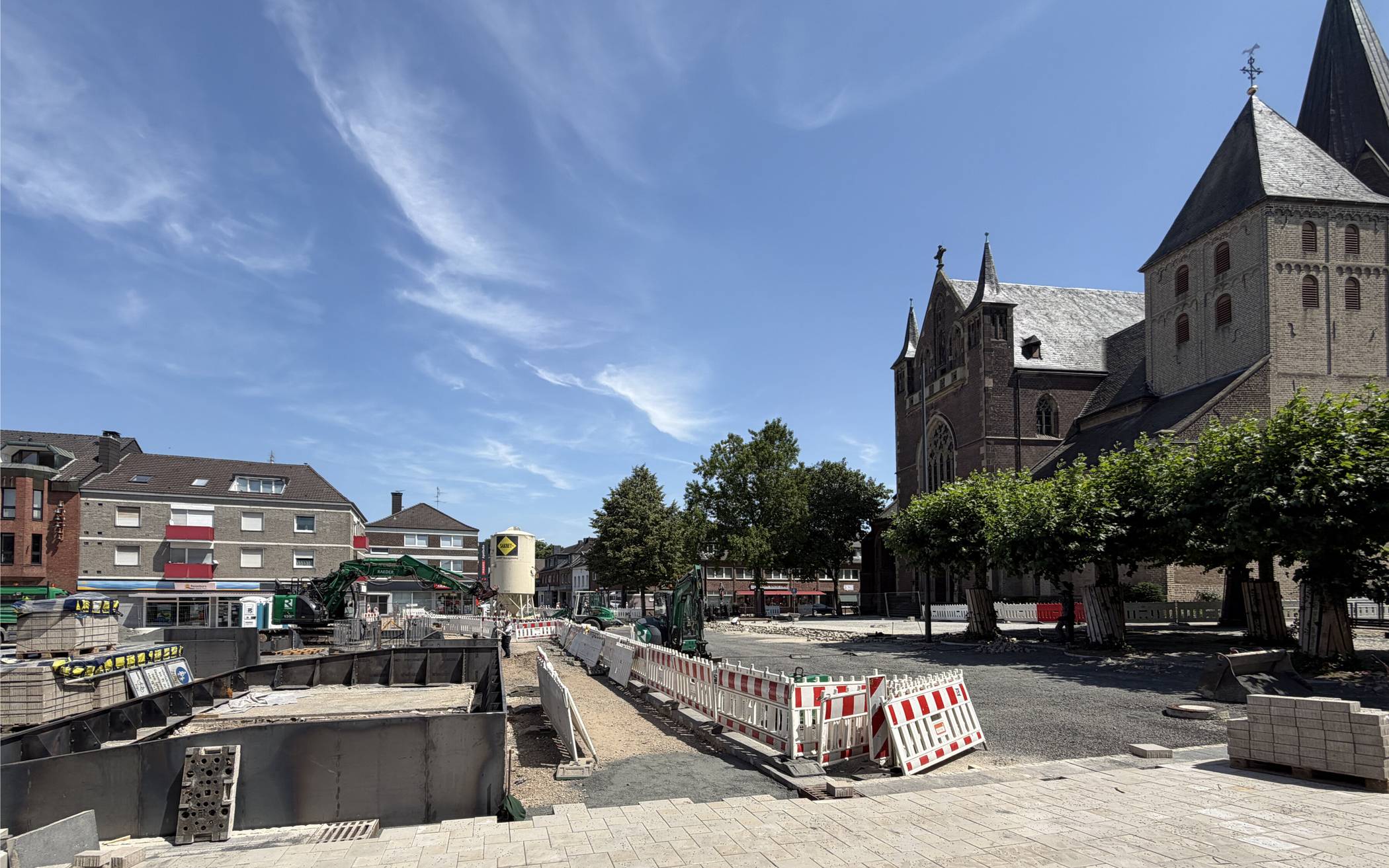 Umbau Mühlentorplatz fast fertig