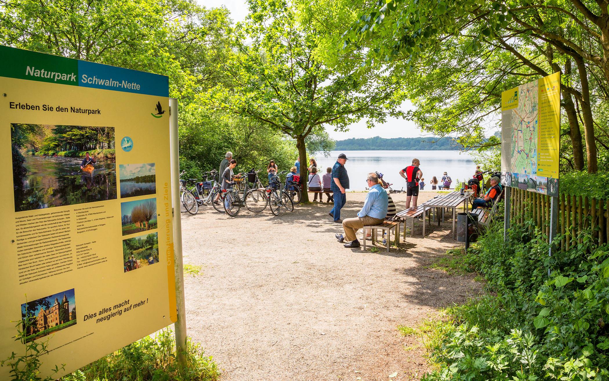 Radfahrer kommen in Nettetal voll auf