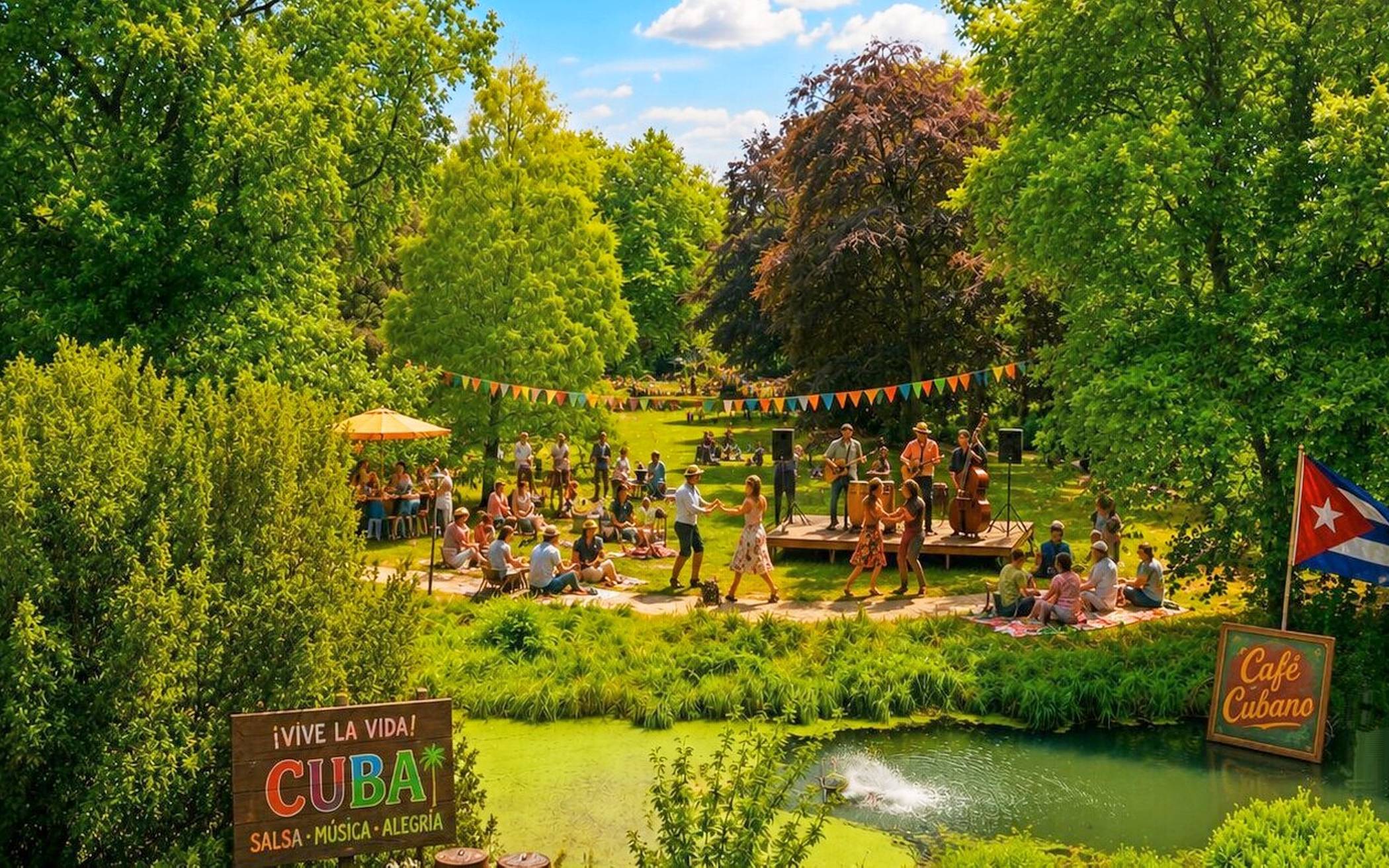  Ein besonderer Höhepunkt im Kulturprogramm ist das Picknick im Schlosspark mit kubanischer Livemusik am 5. September. Foto: Stadt Willich/KI 