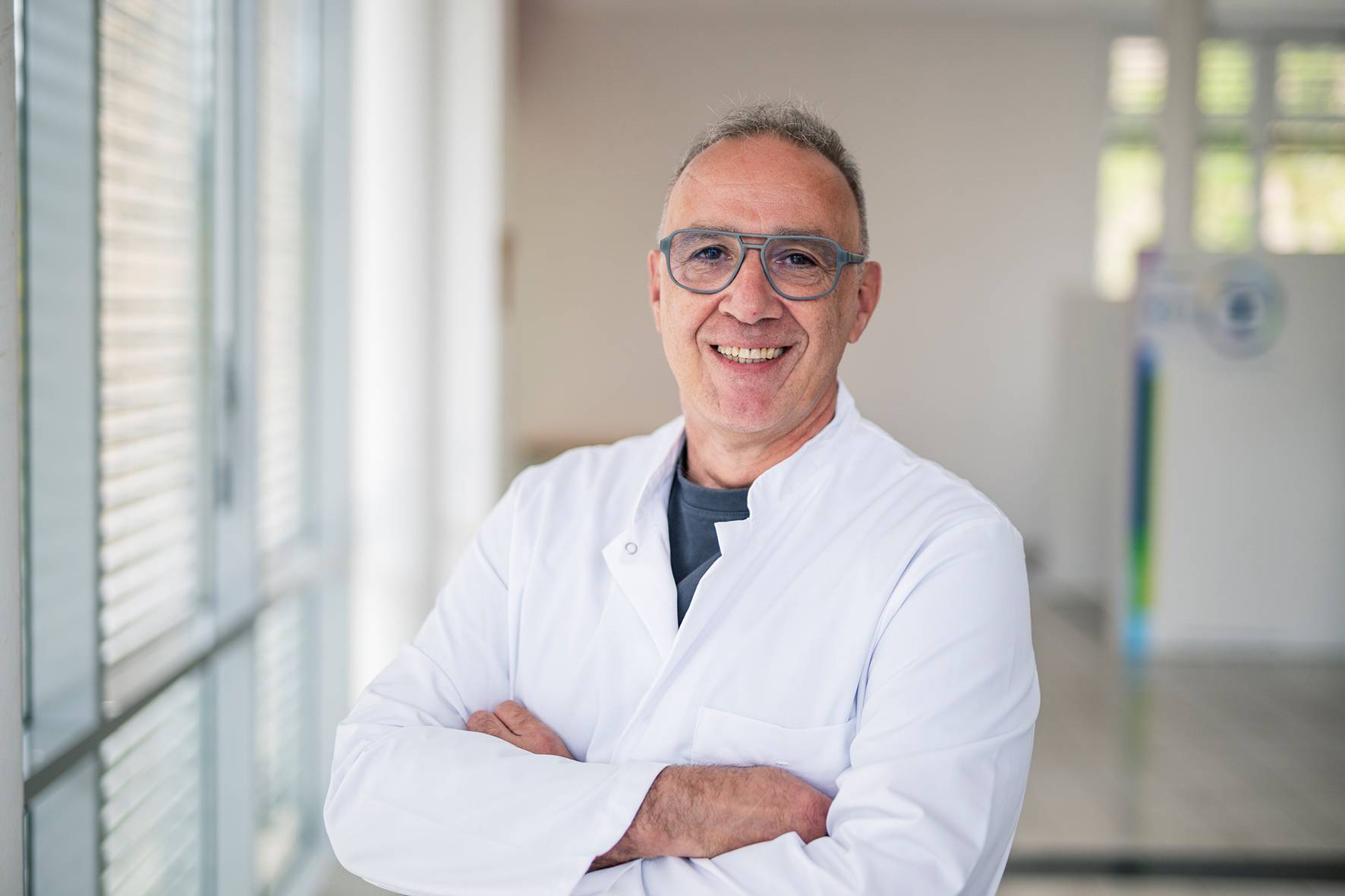 Frank Lorenz, Oberarzt der Klinik für Orthopädie und Endoprothetik.