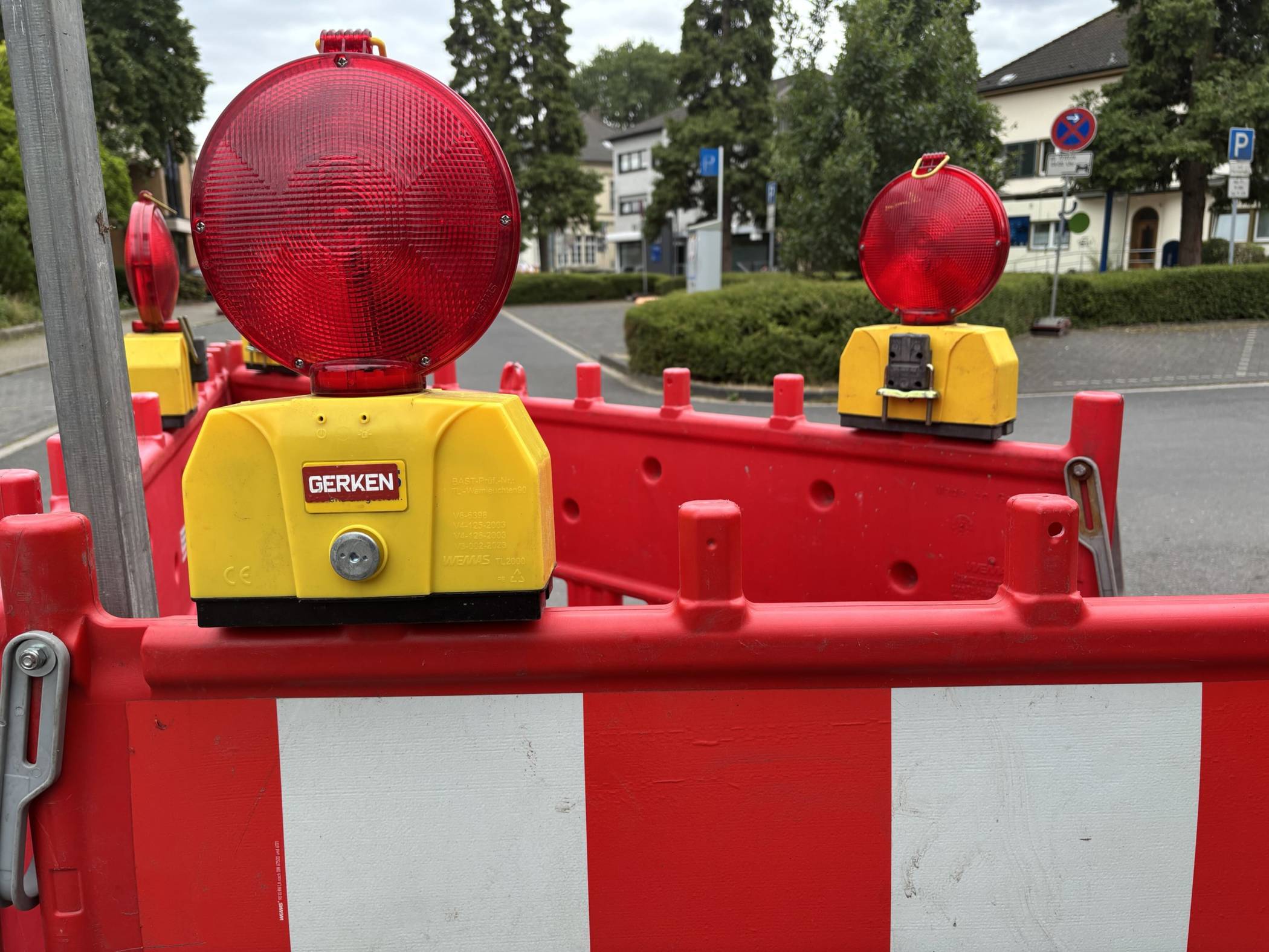 Straßen- und Kanalbauarbeiten auf der Xantener Straße