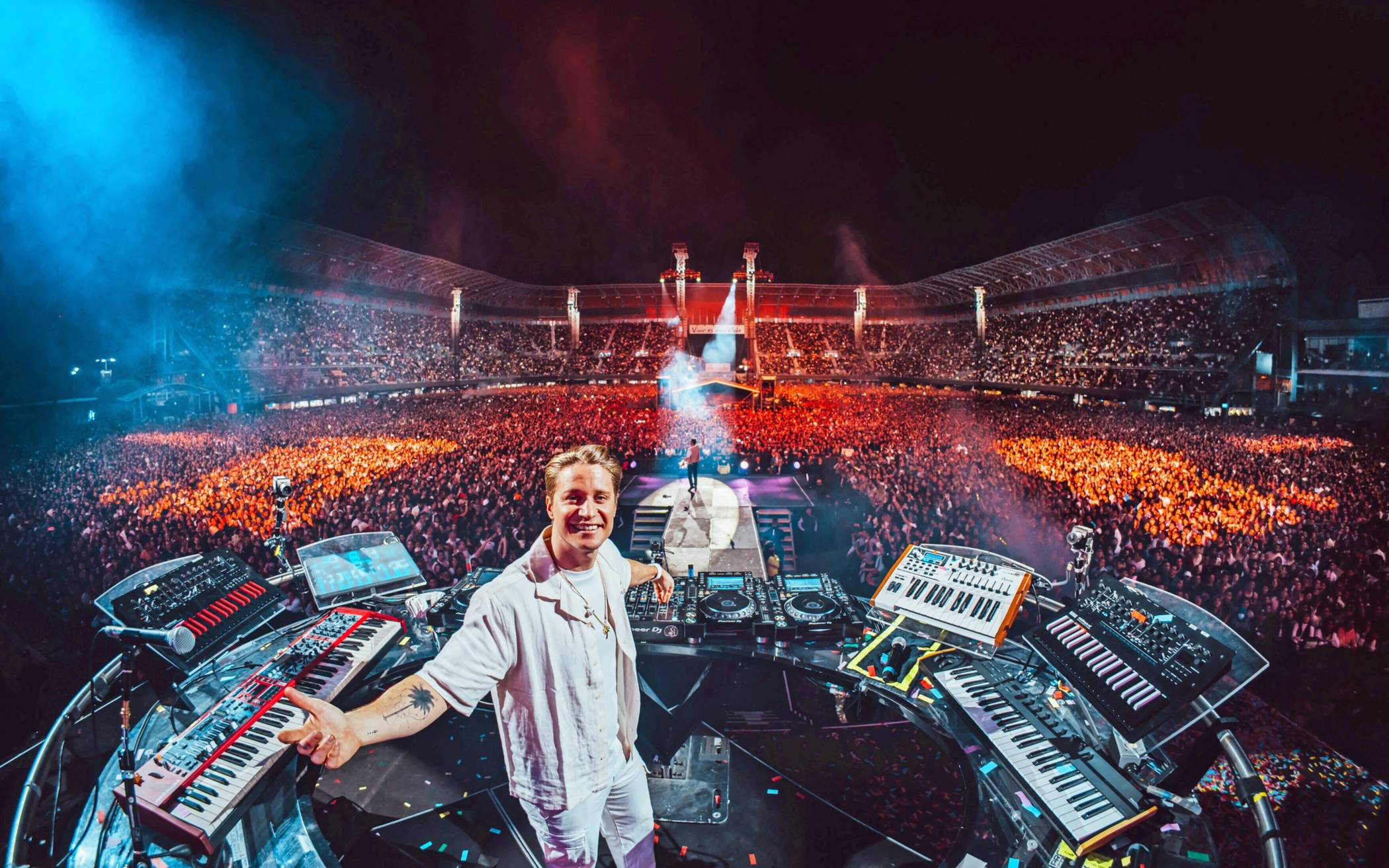 Kygo live in Mexiko. Am 8. August kommt der DJ-Superstar für eine Open-Air-Show in den SparkassenPark.   