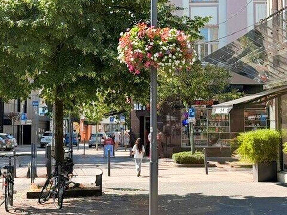 Sommerliches Flair in Rheydter Innenstadt