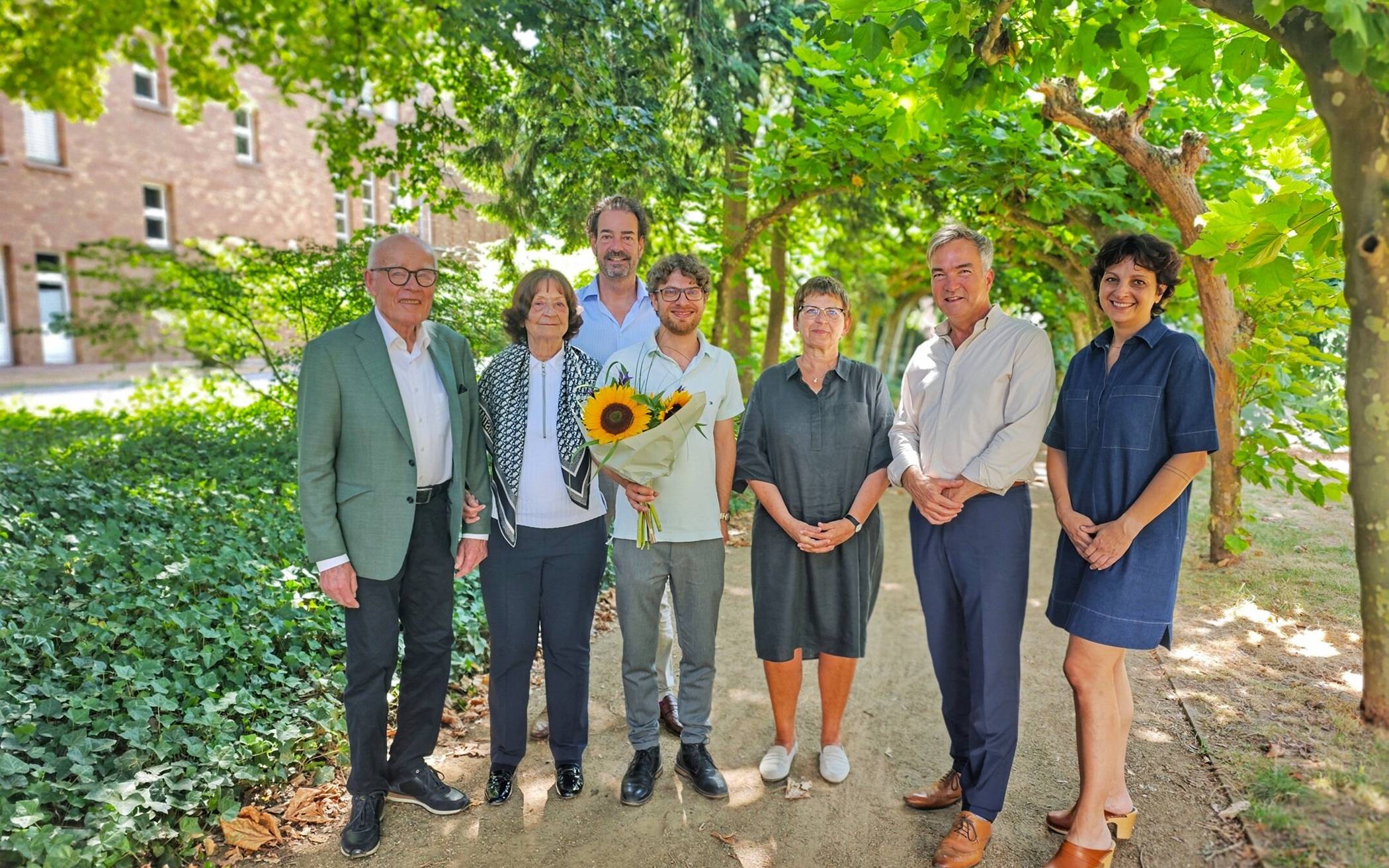 Neuer Peters-Messer-Stipendiat begrüßt