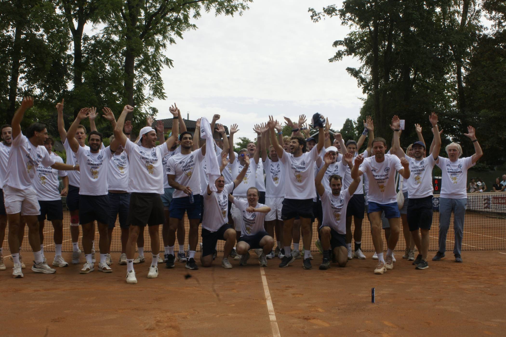 Riesiger Jubel nach Aufstieg in die 1. Tennis-Bundesliga