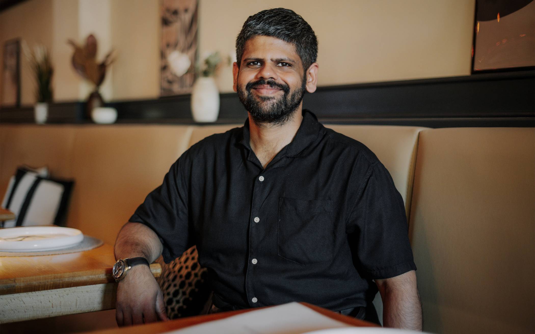 Harjot Singh ist mit Gastronomie aufgewachsen.