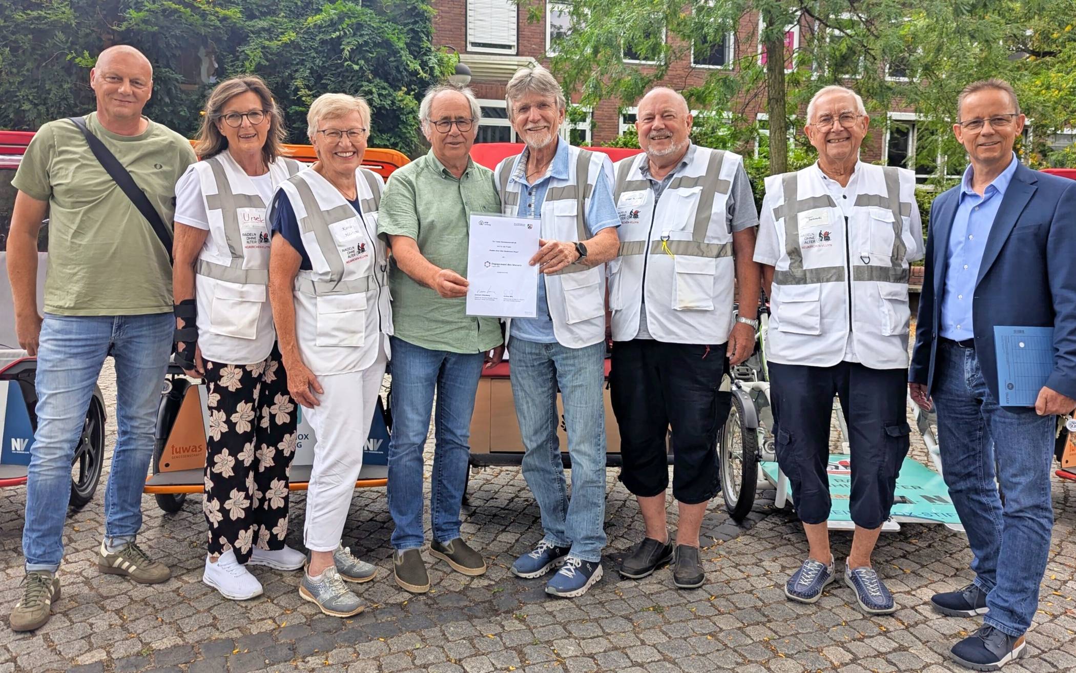  „Radeln ohne Alter“ ist ausgezeichnet! 