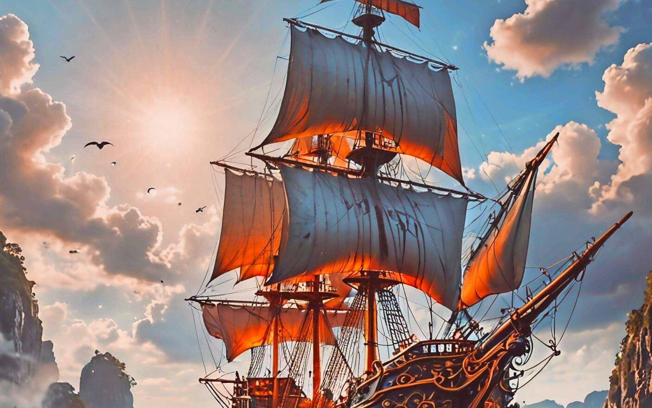 Shantys sind traditionelle Arbeitslieder von Seeleuten, die hauptsächlich auf großen Segelschiffen gesungen wurden. 