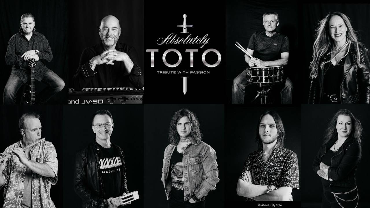 Am 19. September live in der Eventhalle HEINZ in den Hego-Höfen: Absolutely TOTO. 