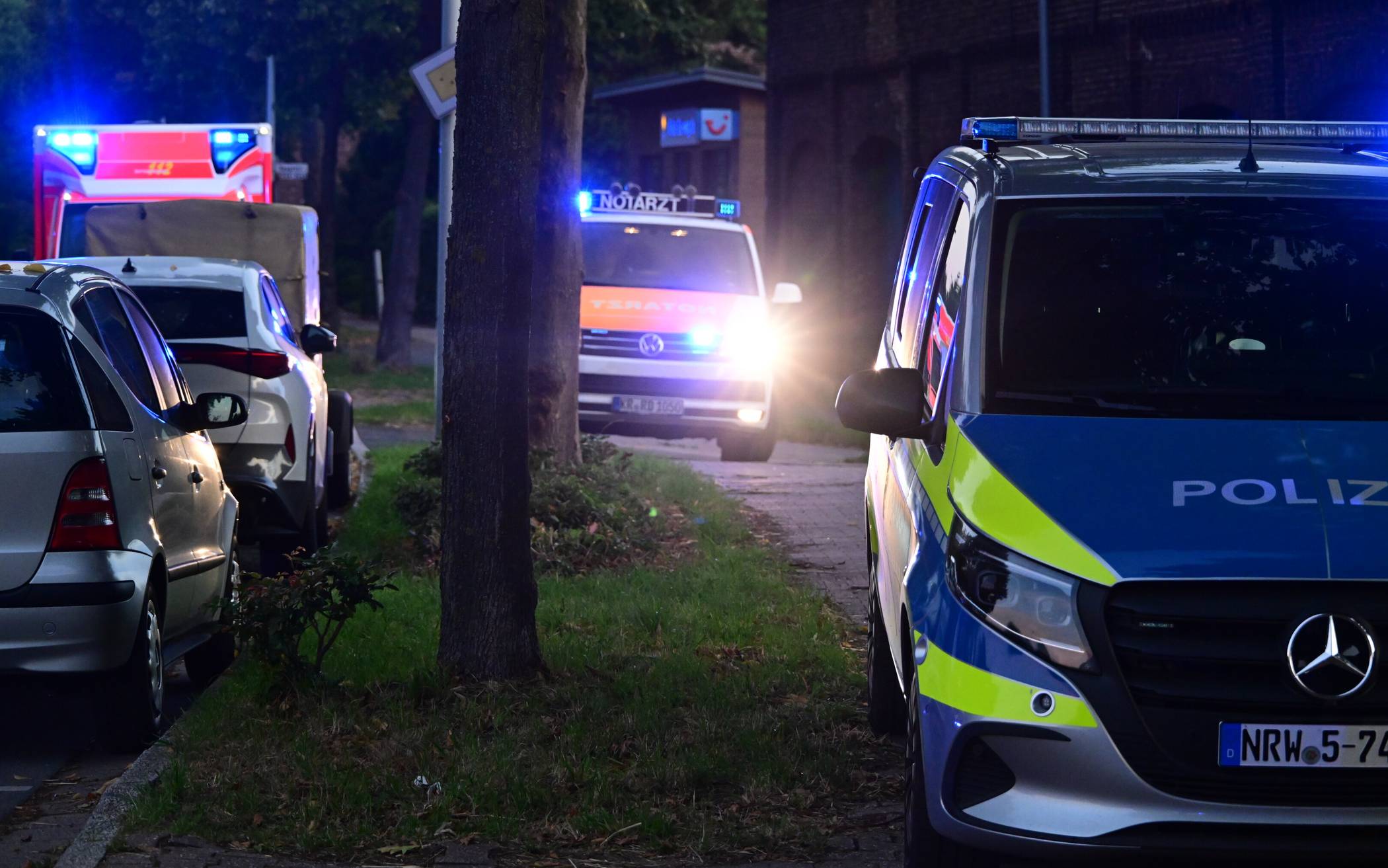 Brand in Krefelder Reitstall