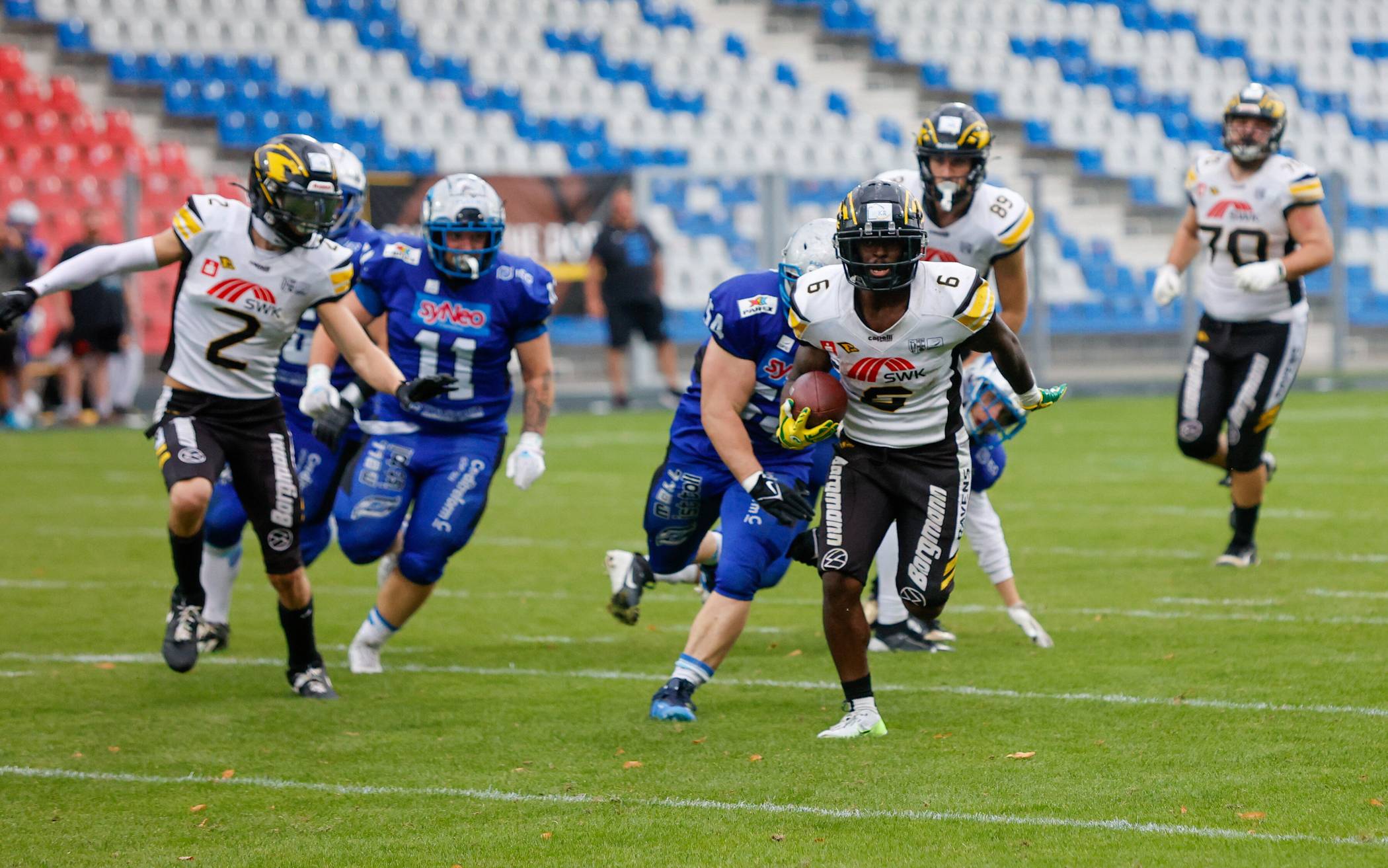 Bildergalerie Krefeld Ravens - Albershausen Crusaders