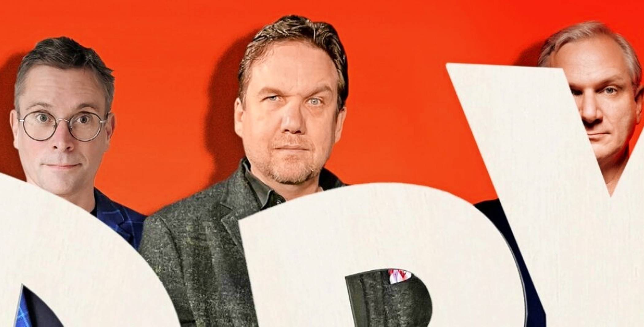 Geschichtenerzähler: die Herren Gerzlich, Brodowy und Börchers. 