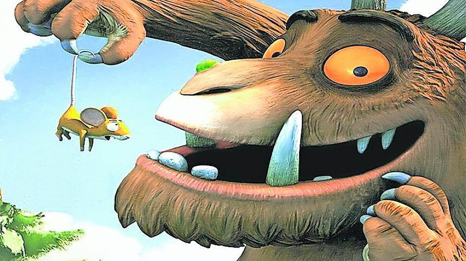 Das Hohnsteinertheater spielt „Der Grüffelo“.