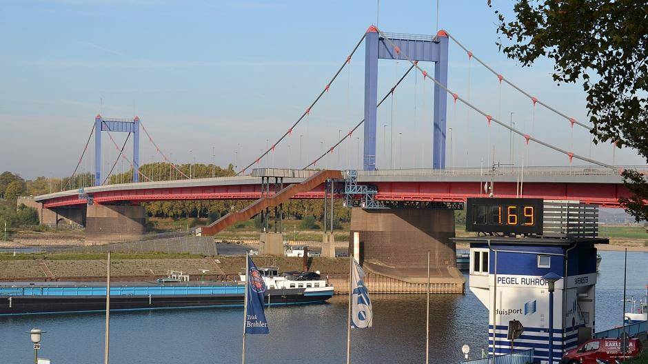 Der Rhein ist so niedrig wie noch nie