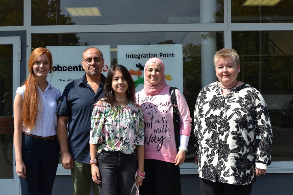 Arbeitsmarktintegration von Flüchtlingen läuft...