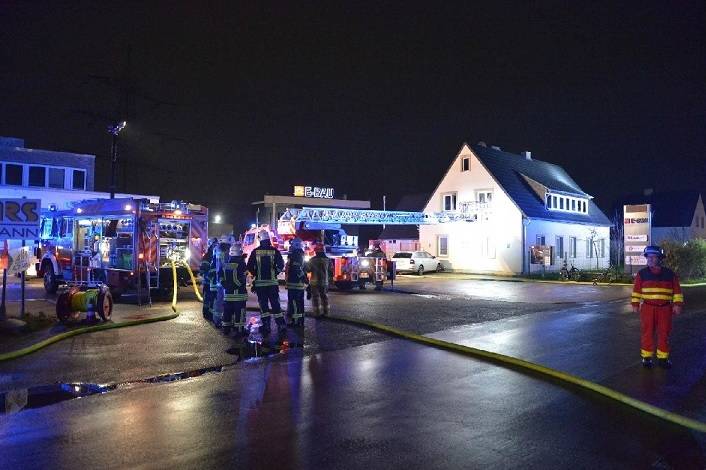 Zimmerbrand auf der Oberbenrader Straße