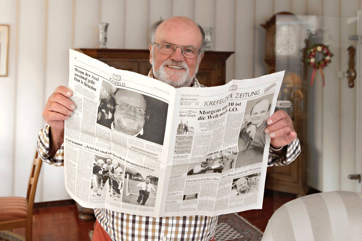 Nachruf zum Tod von Axel Gayk: Abschied von einem Krefelder Unikat
