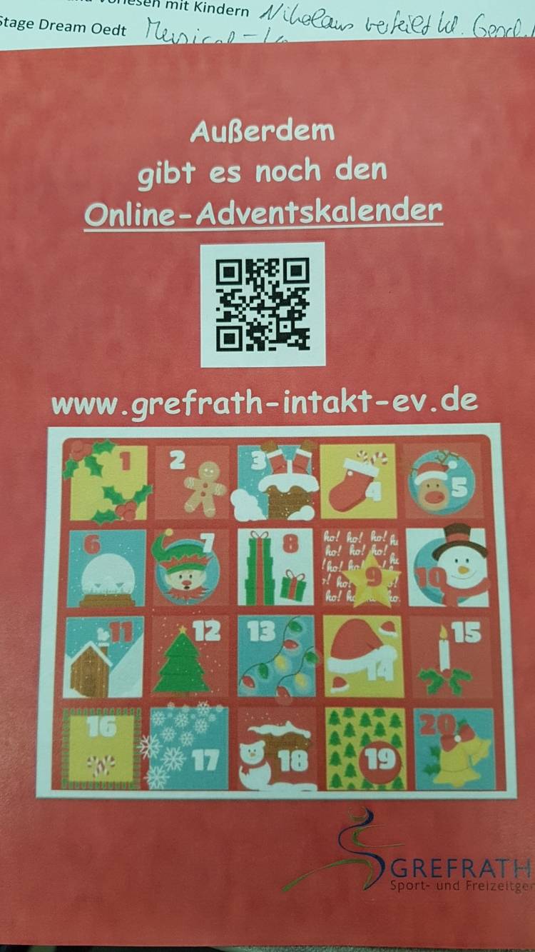 Stiefelaktion und Online-Adventskalender