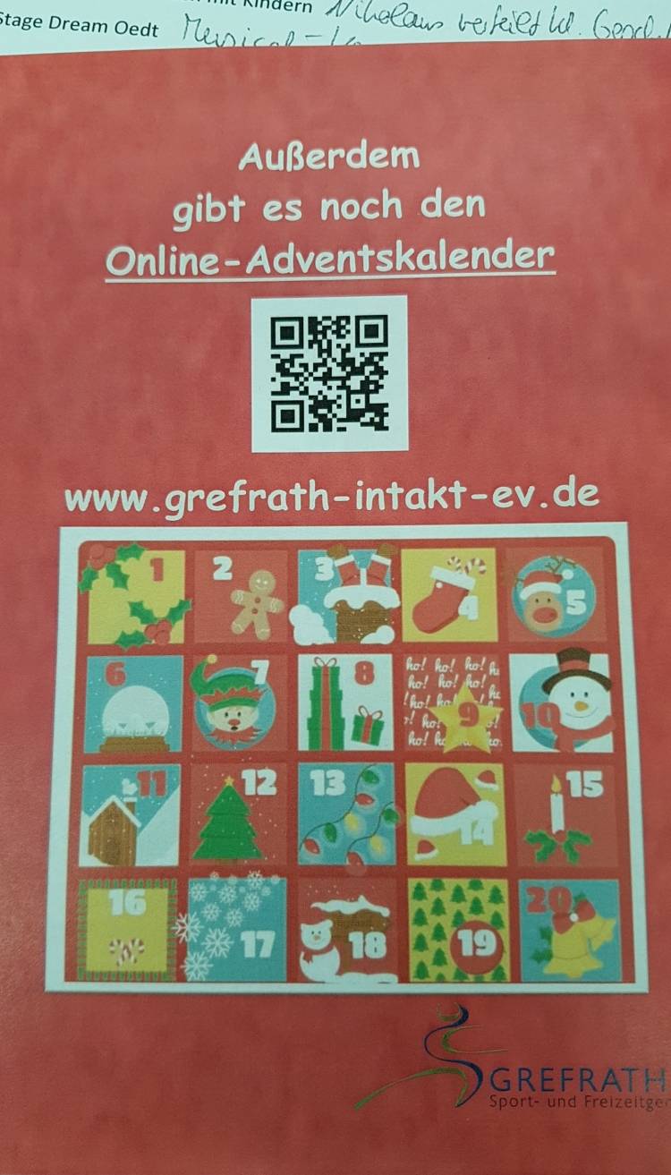 Stiefelaktion und Online-Adventskalender