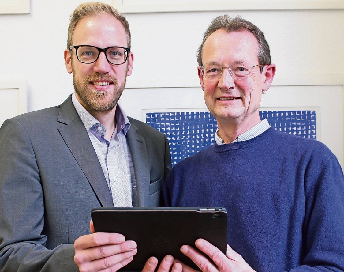 Planung: Benedikt Winzen (l.), Vorsitzender der SPD-Fraktion im Stadtrat, und Jürgen Hengst, planungspolitischer Sprecher der Fraktion, legen ein Konzept zur Stadtentwicklung vor.